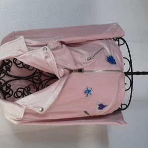 Disney D Signed Descendants PinkVelor Jackets L